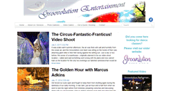 Desktop Screenshot of groovolutionentertainment.com